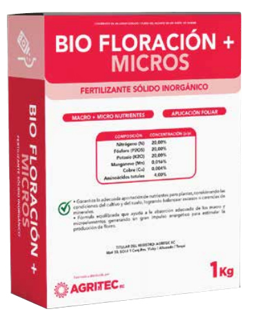 BIO FLORACION + MICROS
